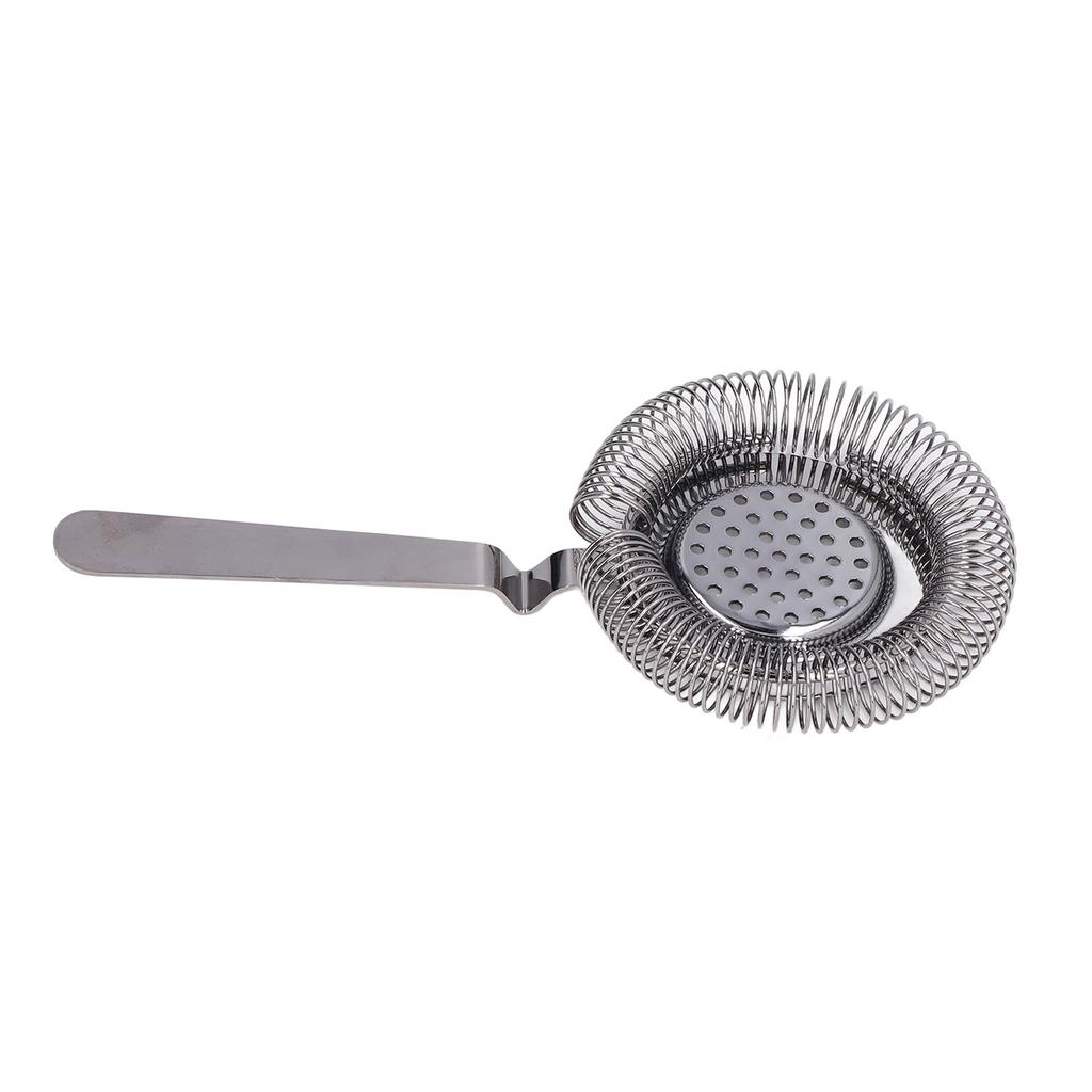 Bar Strainer Fine Filtering Professional Stainless Steel Cocktail Strainer for Bartending Restaurant Party
