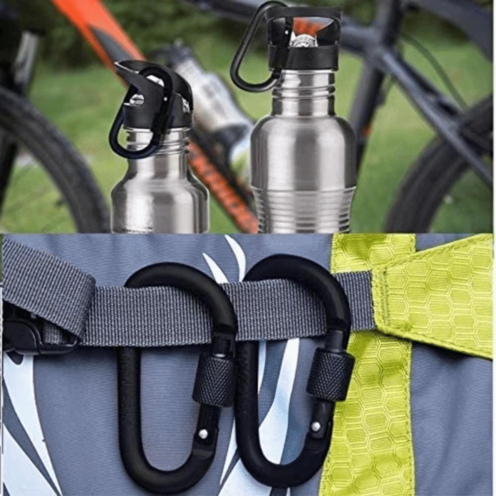 Key Holder D Shape Carabiners Tourist Hooks Carabiner Clip Fishing Carbin Buckle Water Cup Buckle