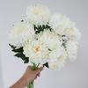 2 Pcs Artificial Chrysanthemum Stems Realistic Fake Chrysanthemum Faux Flower with Flexible Stem for Floral Arrangement Table Centerpiece
