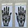 Painting Airbrush Hollow Drawing India Henna Kit Temporary Decal Body Art Template Tattoo Stencils
