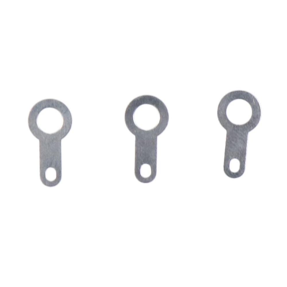 100pcs Crimp Solder Ring Terminal Silver Tone Ring Terminal Connector New