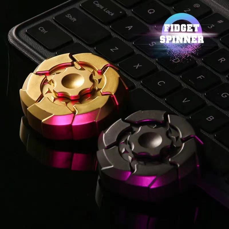 Edc Слайдеры-фиджеты Открытый Бронированный Волчок Фиджет-игрушки Снятие Стресса для Взрослых Магнитный Пальцевый Спиннер Антистрессовые Игрушки