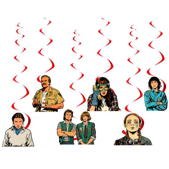 Набор украшений на день рождения включает одноразовые бумажные тарелки, салфетки, стаканчики, скатерть, баннер, принадлежности для вечеринки в стиле аниме для детей и фанатов