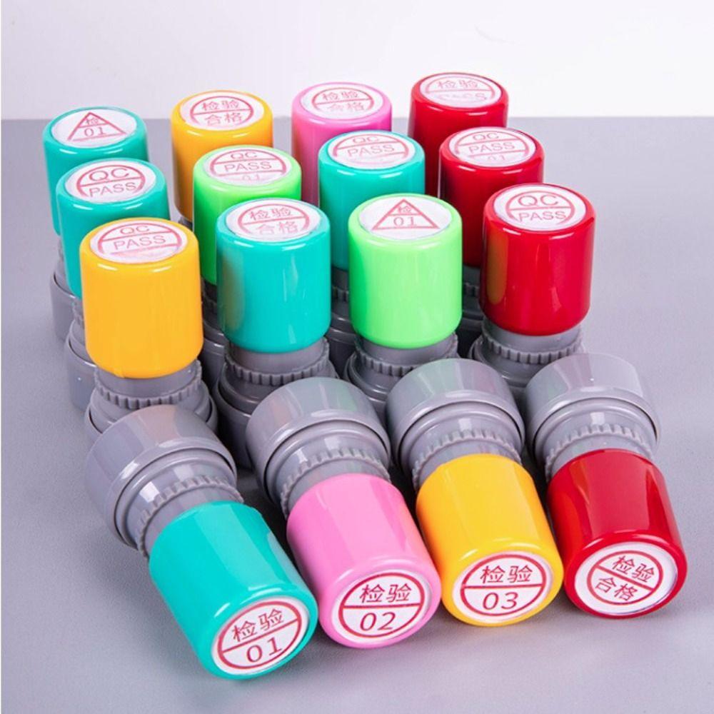 Time-saving QA QC Inspect Stamp Engraved Quality Inspection Stamp Quality PASS Stamp Warehouse
