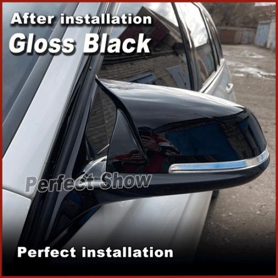 Пара запасных накладок на зеркало заднего вида для BMW F20 F21 F22 F30 F32 F33 F34 F36 X1 E84