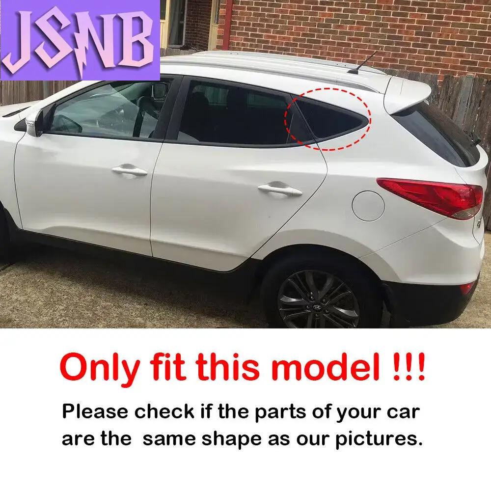 2 шт. Для Hyundai iX35 2010 2011 2012 2013 2014 2015 Заднее окно Жалюзи Заслонка Накладка Боковой воздухозаборник Ветровое стекло Автомобильные аксессуары