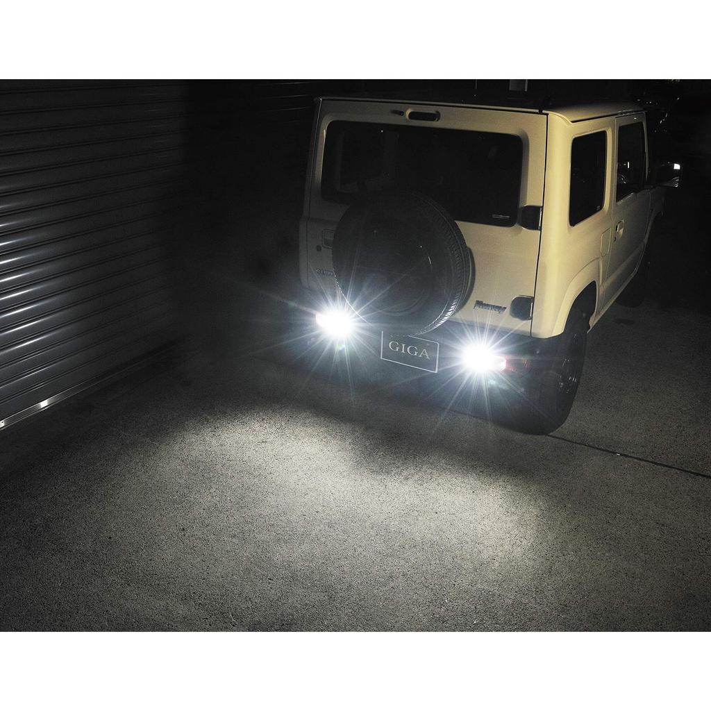 CARMATE GIGA S25 Одинарный Прозрачный Светодиодный Фонарь Заднего Хода Чистый Белый Техосмотр 1 BW342 Лампа, 6500K, 1000лм, Свет, Соответствует, Лампа,