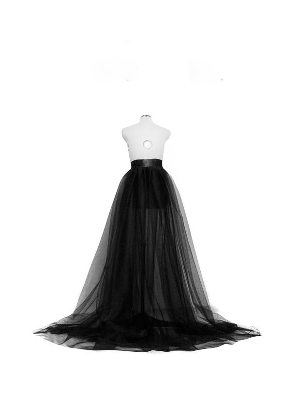 Элегантная полупрозрачная миди-юбка «рыбий хвост» для коктейльной вечеринки, вечернего бала, балета, свадьбы