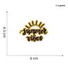 Colorful Cartoon Embroidered Cloth Applique Patch - Summer Style