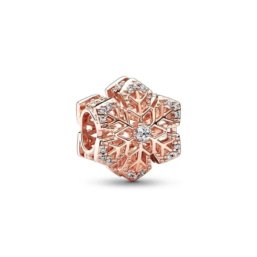 Miniso Блестящая Шарм-бусина с покрытием Rose Gold Шармы Подвески Подлинные Совместимы с медными Браслетами Ожерельями Бусины Идеально Для DIY Украшений Подарок Женщине