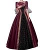 Retro Medieval Renaissance Victorian Palace Dress Stage Costumes