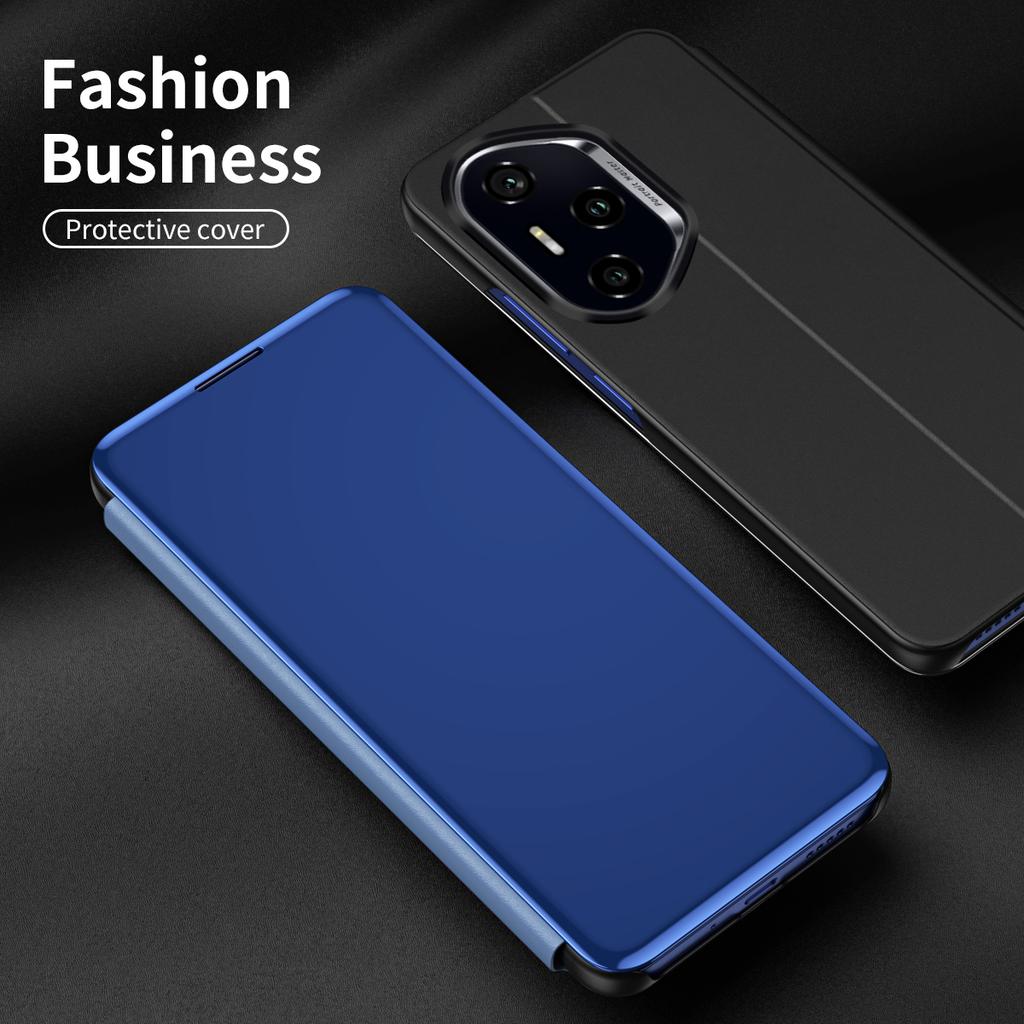 For Honor 300 Pro Case View Window Stand Leather Flip Phone Cover