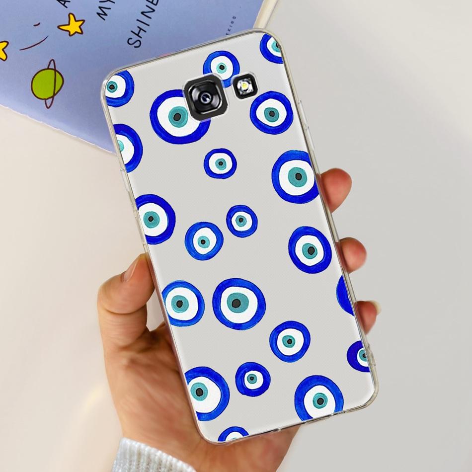 Stylish Flower Butterfly Phone Case For Samsung Galaxy A5 2017 A520F Soft Silicone TPU Cover For Samsung A5 2015 2016 A500 A510F
