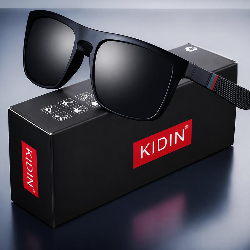 KIDIN Fashion Square Vintage Polarized Sunglasses Men Women Retro Driving Fishing Sun Glasses UV400 Eyewear 7