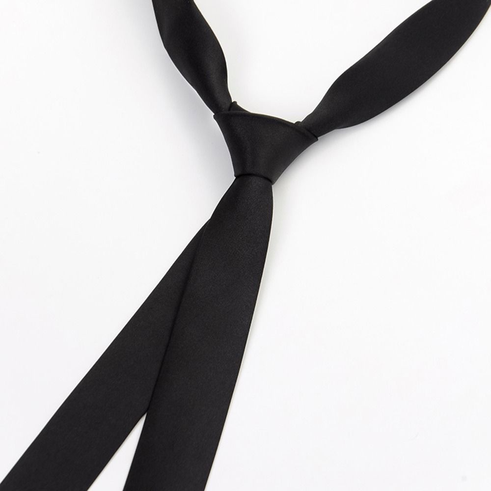 Wedding For Men For Women Business Party Solid Color Thin Tie Neck Ties Narrow Necktie Shirt Tie