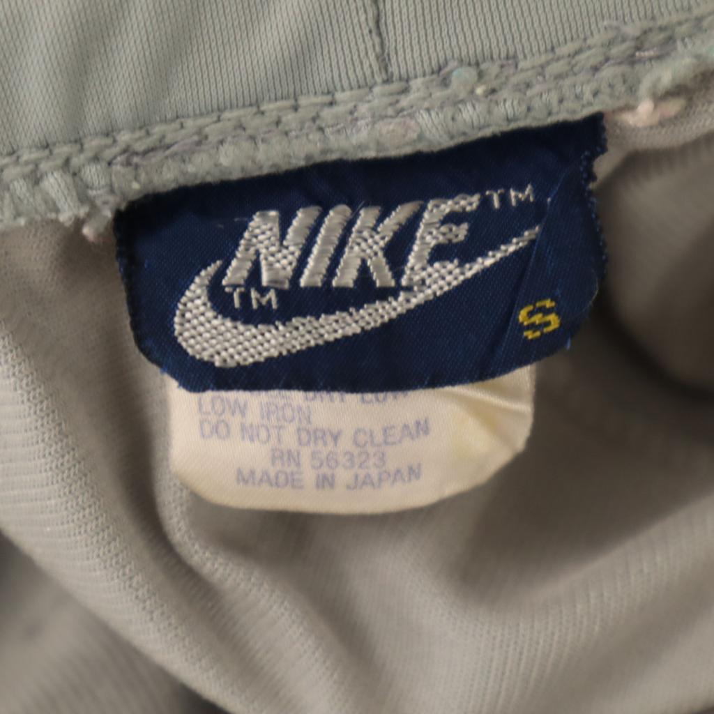 Nike 80s Made In Japan Navy Blue Tag Vintage Long Jersey Pants S Gray Men's Used