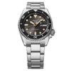 Seiko SRPL79K1 5 Sports SKX Автоматические часы из нержавеющей стали для мужчин с корпусом 38 мм, Размер, Черный/Серебристый