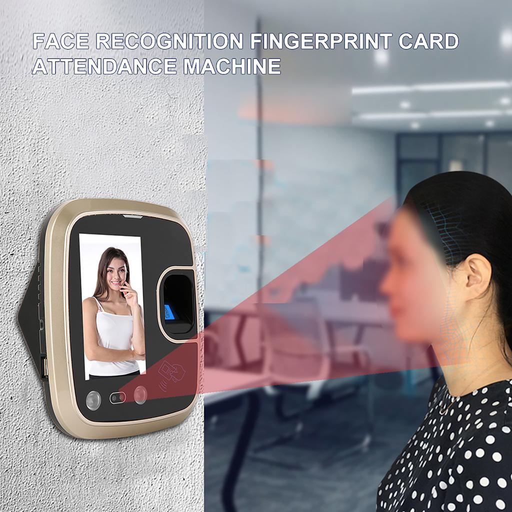 4,3-дюймовый TFT TCP/IP 125 кГц RFID распознавание лиц отпечатков пальцев карта посещаемости контроль доступа