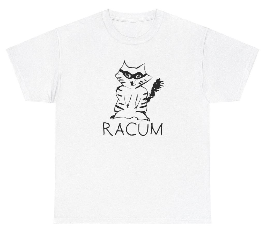Racum Racoon T Shirt Funny Weirdcore Weird Unhinged Out Of Pocket Humor Tee