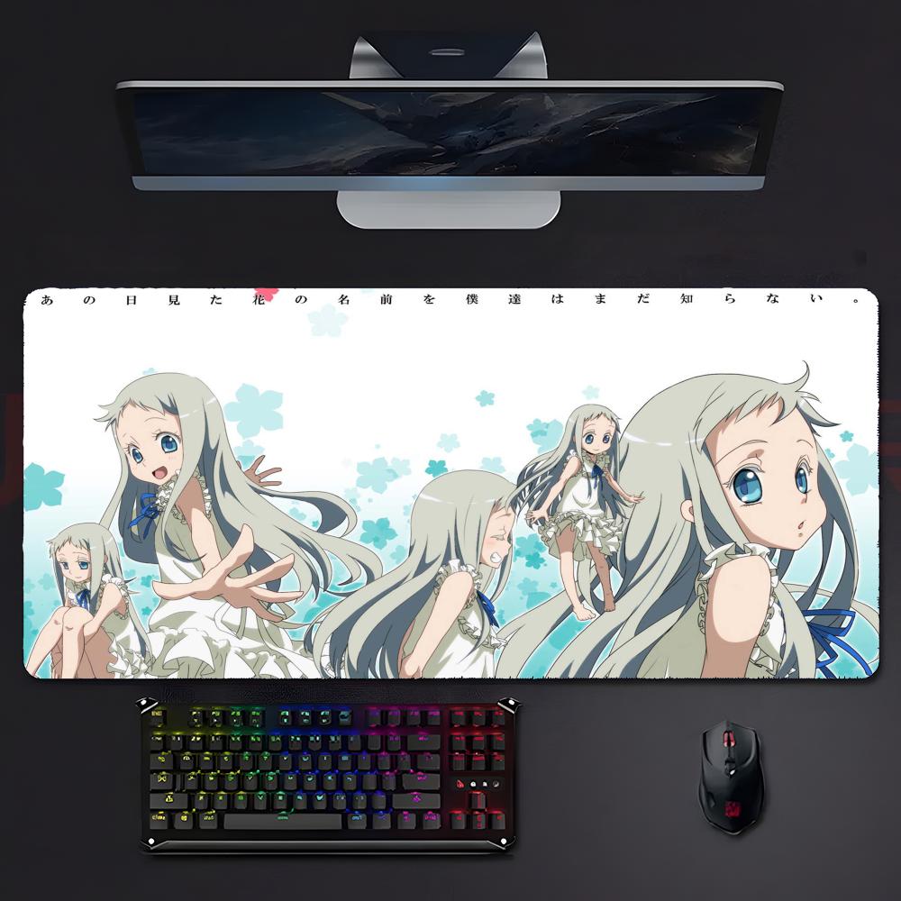 Warm Emotional Anime AAnohana The Flower We Saw That Day Mouse Pad Mousepad Large Gaming Lockedge Thickened Pc Table Desk Mat