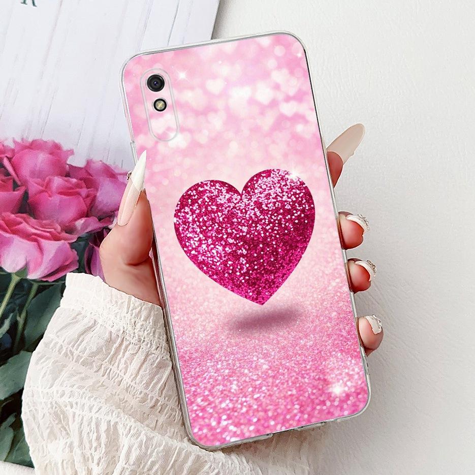 Чехол для Xiaomi Redmi 9A Новый Модный Расписной Чехол 6.53'' Мягкий Тонкий Чехол для Телефона Для Xiaomi Redmi 9AT 9A Redmi9A T Задняя Крышка Сумки