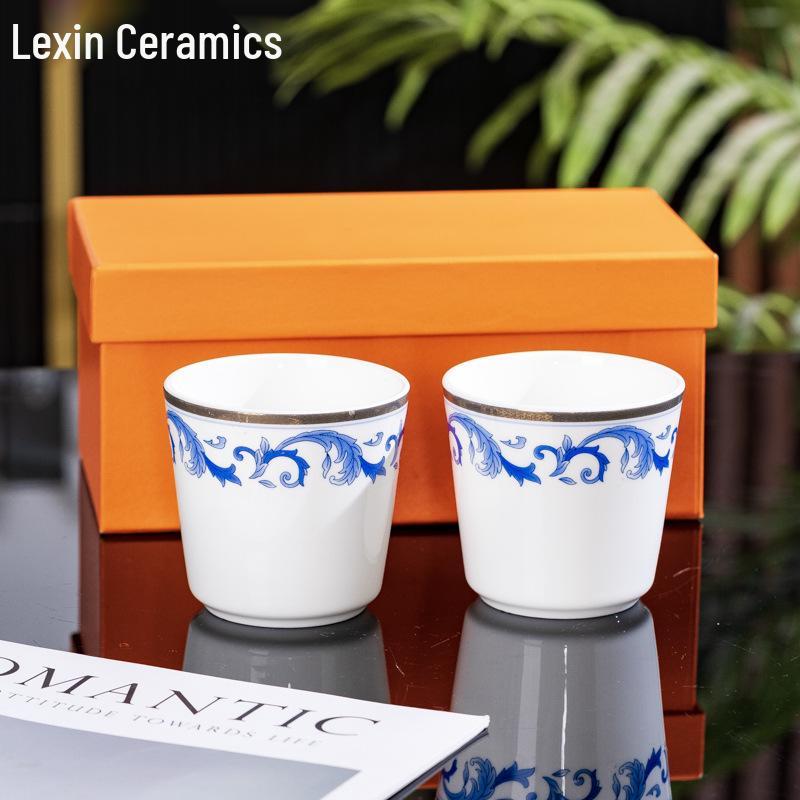 Exquisite European Bone China Mug - Elegant Teacup for Afternoon Tea, High-Value Teahouse Black Tea Cup, Perfect Gift.