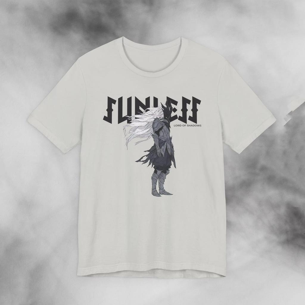 Shadow Slave Sunless Sunny Lord of Shadows Printed 2026 New Tshirt 100Cotton Mens Womens Popular Oversized Casual Y2k Tshirt