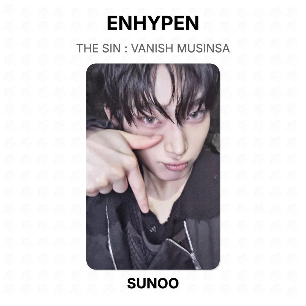 ENHYPEN ГРЕХ : VANISH MUSINSA Официальная фотокарточка