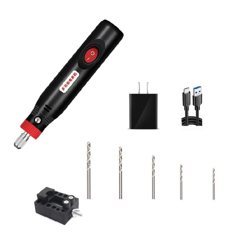 Высокоскоростная портативная электрическая дрель-пробойник для рукоделия из смолы, бусин, DIY-проектов с набором аксессуаров