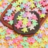 500g/Bag About360-700pcs Colorful Flower Starfish DIY Beads DIY Accessories Jewelry Beads Acrylic Hollow Out Loose Beads