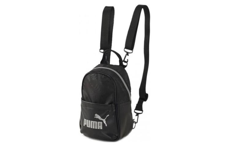 Puma Мини-рюкзак из искусственной кожи, унисекс, черный 077170-01