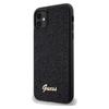 Etui do iPhone 11 Guess Twarde Disco Metal Script Czarny