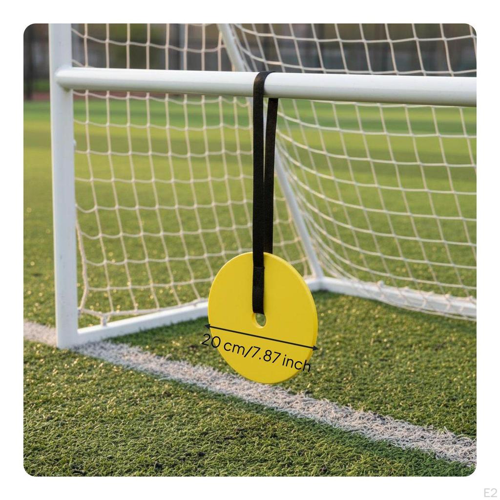 Футбольный тренировочный диск на точность Легкая установка Подвесная мишень Портативные диски