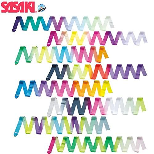 SASAKI Лента для художественной гимнастики сертифицирована Международной федерацией гимнастики, длина более 5 м (5м) AG×024 MJ-715AG-F