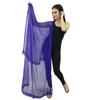 Long Chiffon Blend Dupatta Stole Women Neck Wrap Indian Scarves Chunni
