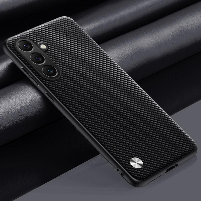 Роскошный чехол из искусственной кожи для Samsung Galaxy A55 5G, задняя крышка, противоударный чехол из ТПУ силикона с полной защитой для Samsung A35