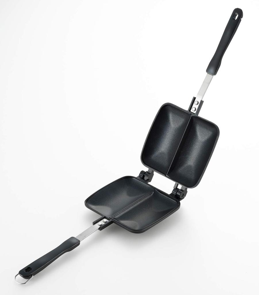 Пескоструйная машина Yoshikawa для газового огня, только горячая, двойная, ширина 14 x длина 34 x высота, черная, для кемпинга на открытом воздухе SJ2703 3,2 см