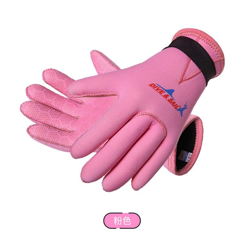 3mm Neoprene Kids Diving Gloves Snorkeling Swimming Rafting Protection Warmth Anti-Scratch