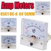 Амперметры 100 мкА/500 мкА/1 мА Амперметр 85C1 Аналоговый панельный измеритель Аналоговый панельный амперметр Миллиамперметр