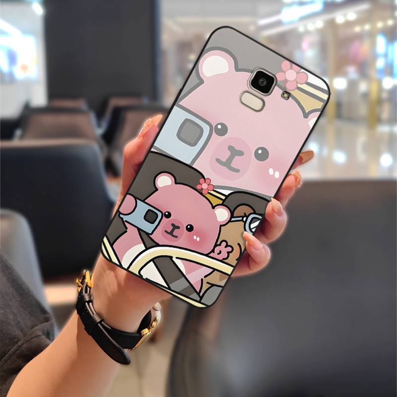 Противоударный Грязеотталкивающий Чехол для Телефона Для Samsung Galaxy J6 2018/SM-J600F Прочный Силиконовый Мультяшный Пыленепроницаемый Мягкий чехол