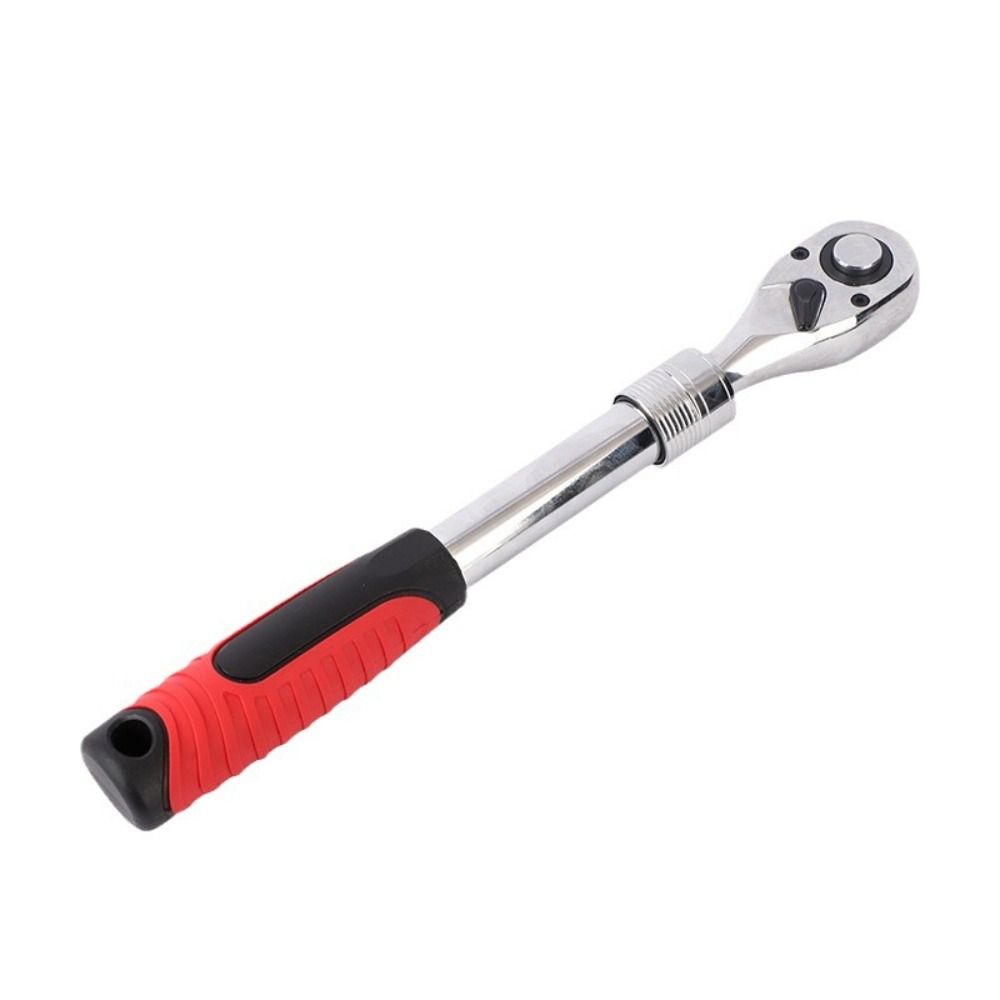 Reversible Drive Socket Wrench Carbon Steel Extendable Ratchet Flex Head Ratchet  Hand Repair