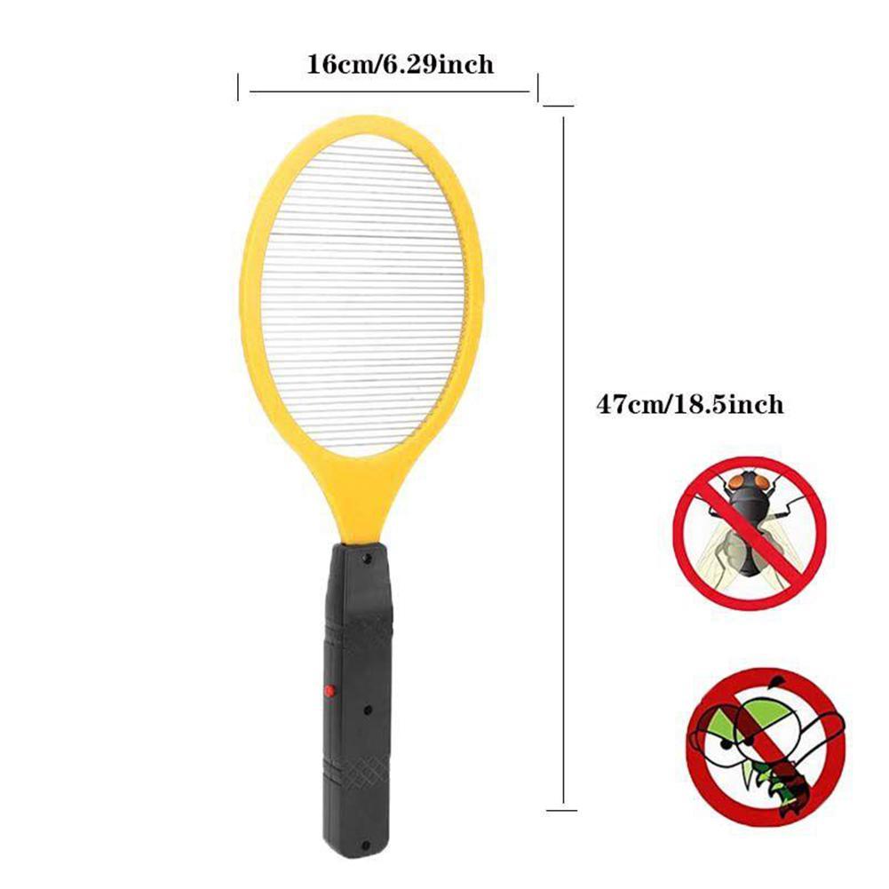 Insects Mosquito Killer 1 Pieces Bug Zapper Mosquito Cordless Battery Power Fly Zapper Stun Swatter Useful Electric Racket