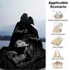 Yours Truly Elegance Black White Blanket Soft Throw Blanket For Home Bedroom Bed Sofa Travel Office Solid Christmas Blanket