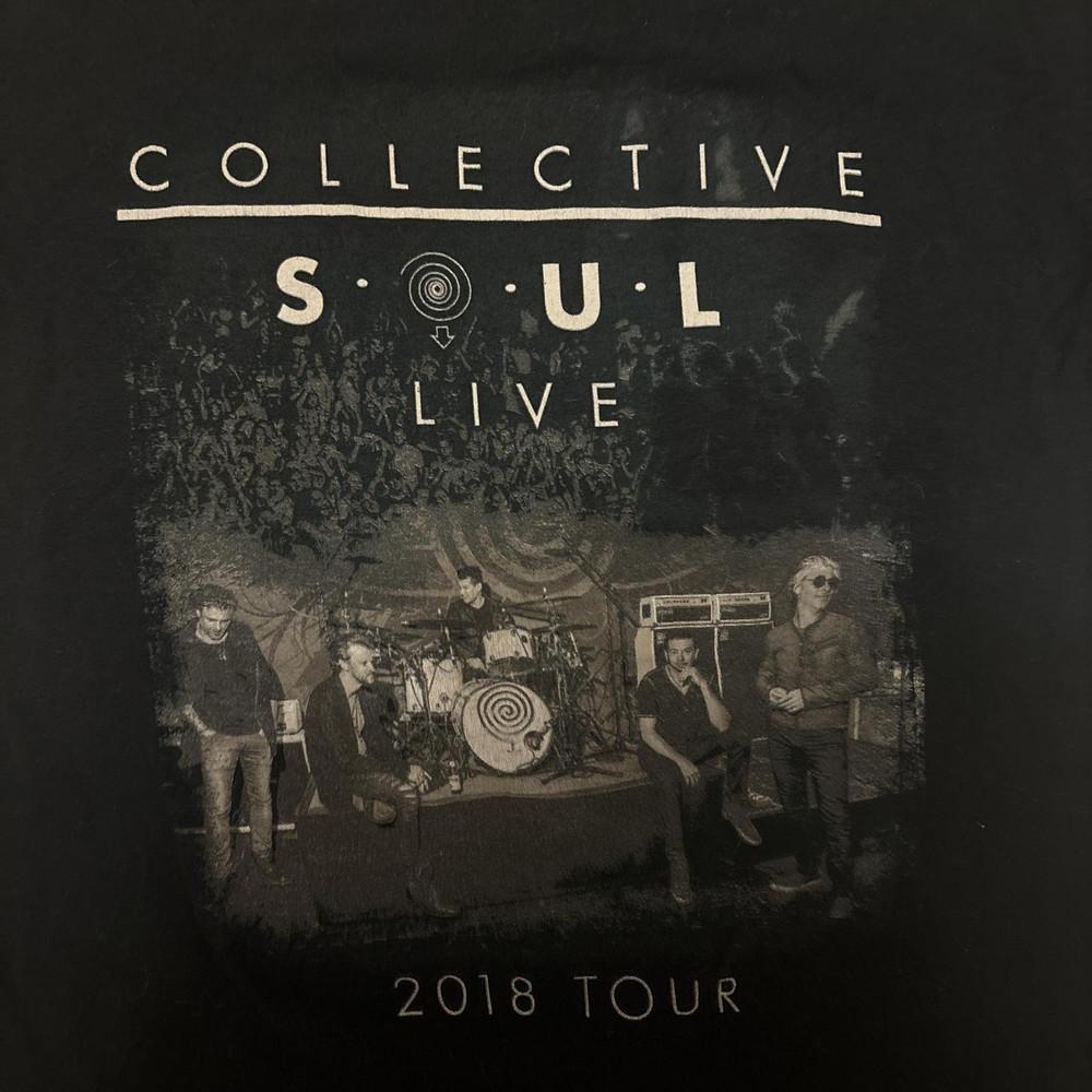 Collective Soul Black T-Shirt Cotton Full Size Unisex S-5XL Unisex T-Shirt