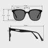2022 GM Women's UV-Protection Stylish Sunglasses - Trendy Unisex Design Inspired by Xiaohongshu & Douyin