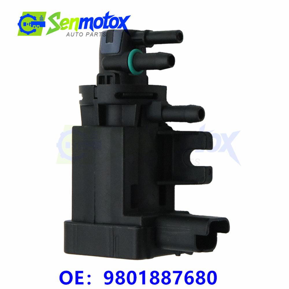 9665886280 9674091680 9674084680 1618QQ Turbo Pressure Solenoid Valve 9801887680 For Citroen C3 C4 C8 Ford Peugeot 2.0L HDi 2008