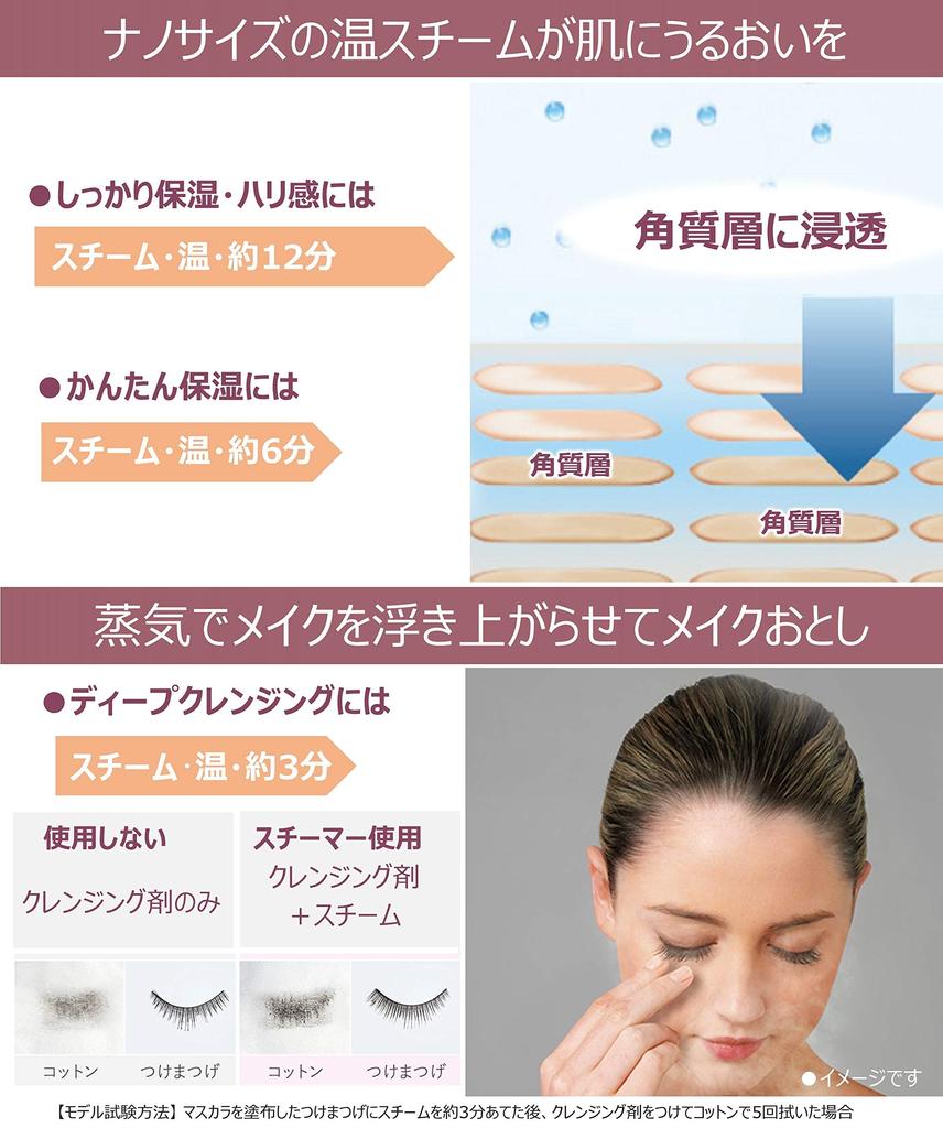 Panasonic Steamer Nano Care Compact Type Pink EH-SA3A-P