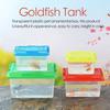 Пластиковая клетка для аквариума, миски, ящик для хомяков, товары для животных, аквариум для черепах, аквариум для золотых рыбок