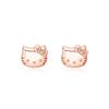 Sanrio Hello Kitty Jewelry Signature Silver Earrings Hlse179-P