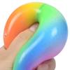 Игрушка-мячик из муки для снятия стресса, меняющая цвет радуги, антистрессовый мячик, фиджет-игрушка, игрушка для домашнего офиса на стол, гаджет для снятия напряжения